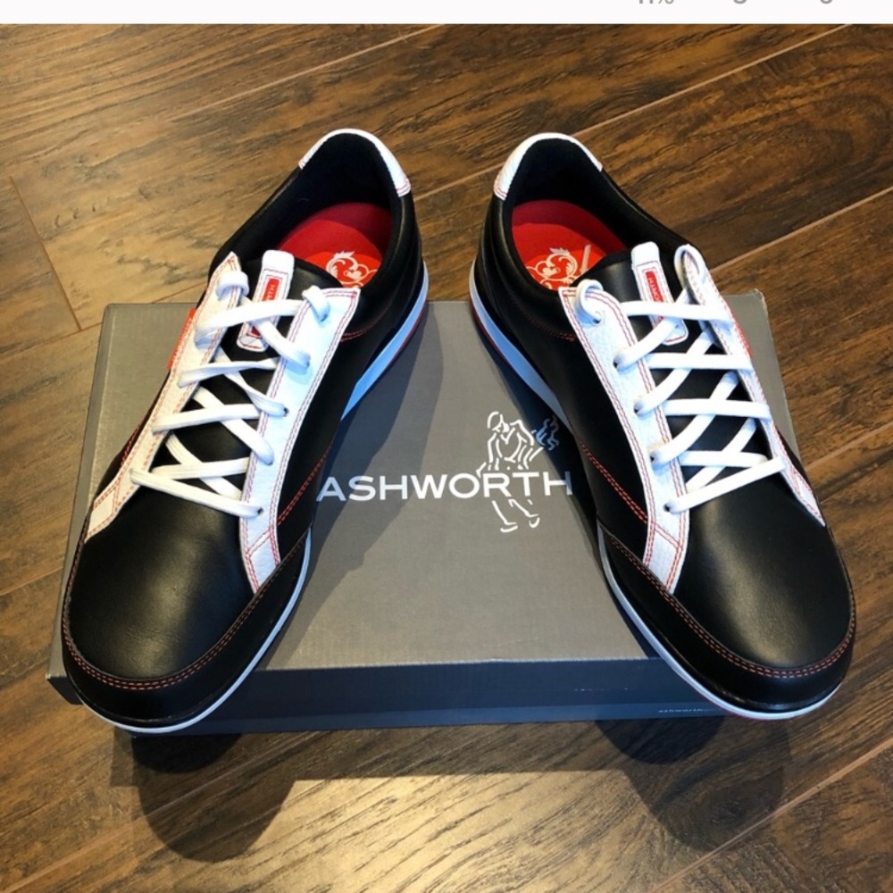 New in box. Black Ashworth Cardiff . Size 42 (9.5)